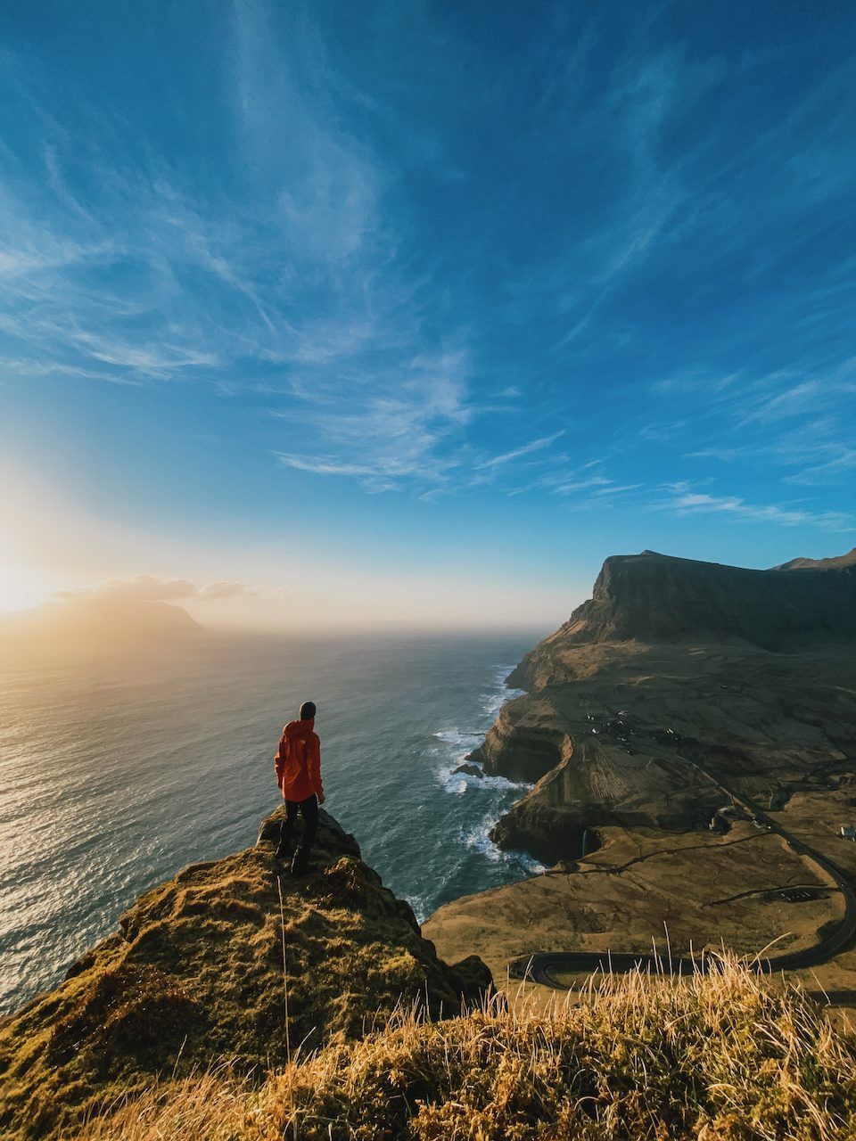 A remote coastline, picked to protect deep work